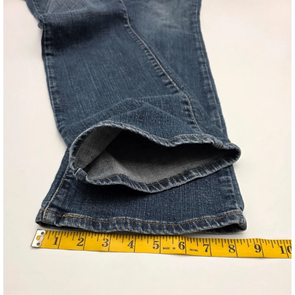 Levi's 515 Medium Wash Women's Stretch Denim Bootcut Jeans Western 32